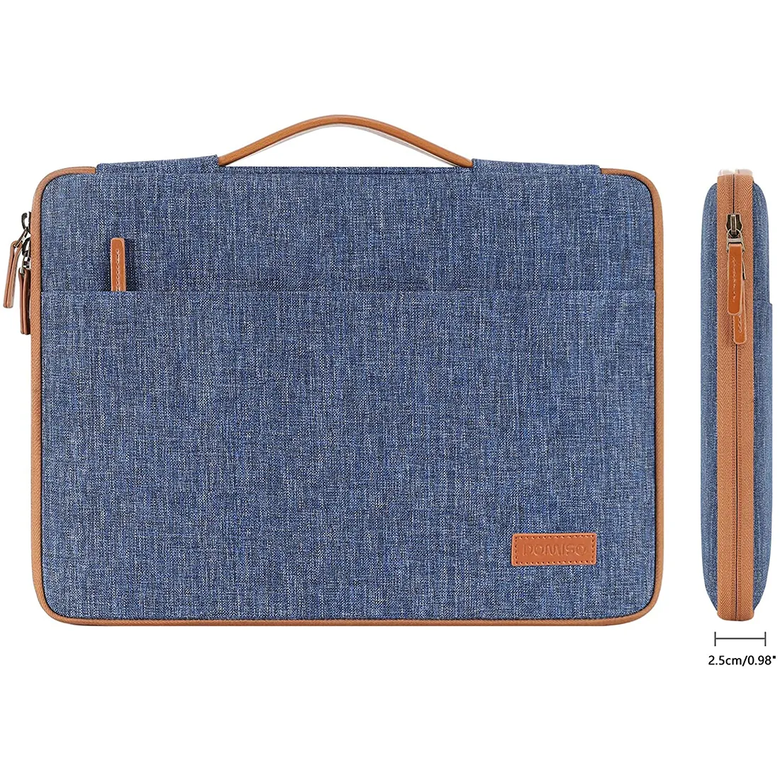 Laptop Sleeve With Pocke Water-Resistant Briefcase for 10