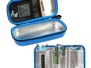Insulin Travel Case - Medical Cooler Pocket Packs Pouch, Drug Freezer Box for Diabetes, EVA Insulin Pen Case, Cooling Storage Protector Bag