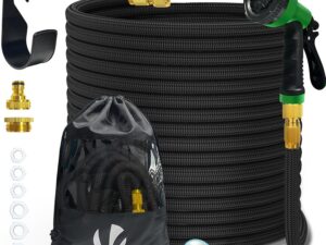 VOUNOT® Tubo estensibile 30m con pistola 10 funzioni