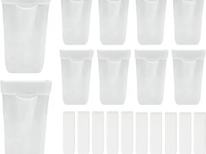 Vasi autoirriganti per piante da interno - Set da 10