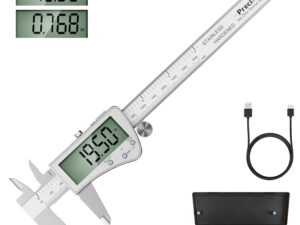 Preciva Calibro digitale ricaricabile IP54