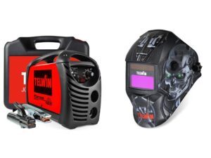 Telwin Force 165 Saldatrice Inverter + Maschera Robot Inclusa