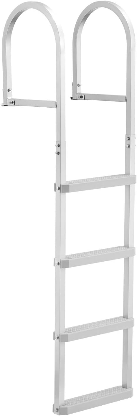 VEVOR Scaletta Molo 4 Gradini Antiscivolo Portata 227 kg