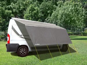 BRUNNER Sunny View: Parasole 390x190 cm per Camper e Caravan