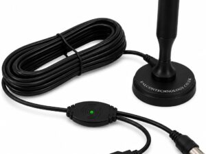 Falcon Antenna DTV Portatile Amplificata con Supporto Magnetico