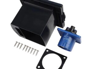 Presa esterna per camper 16A IP44 nero Tufgo