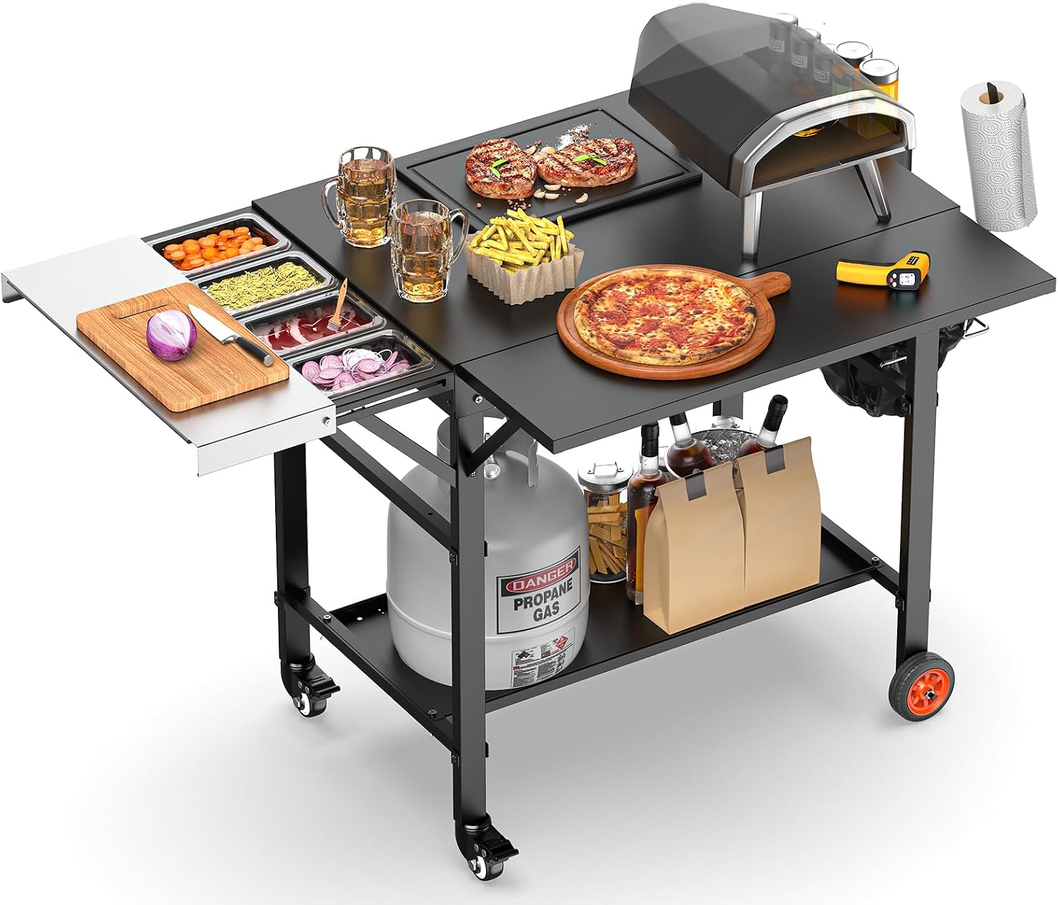Supporto per forno pizza Ooni con carrello