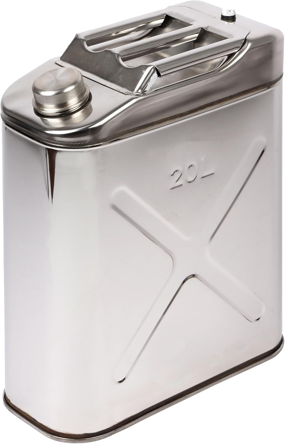 Tanica carburante acciaio inox 20 l - Certificata ONU