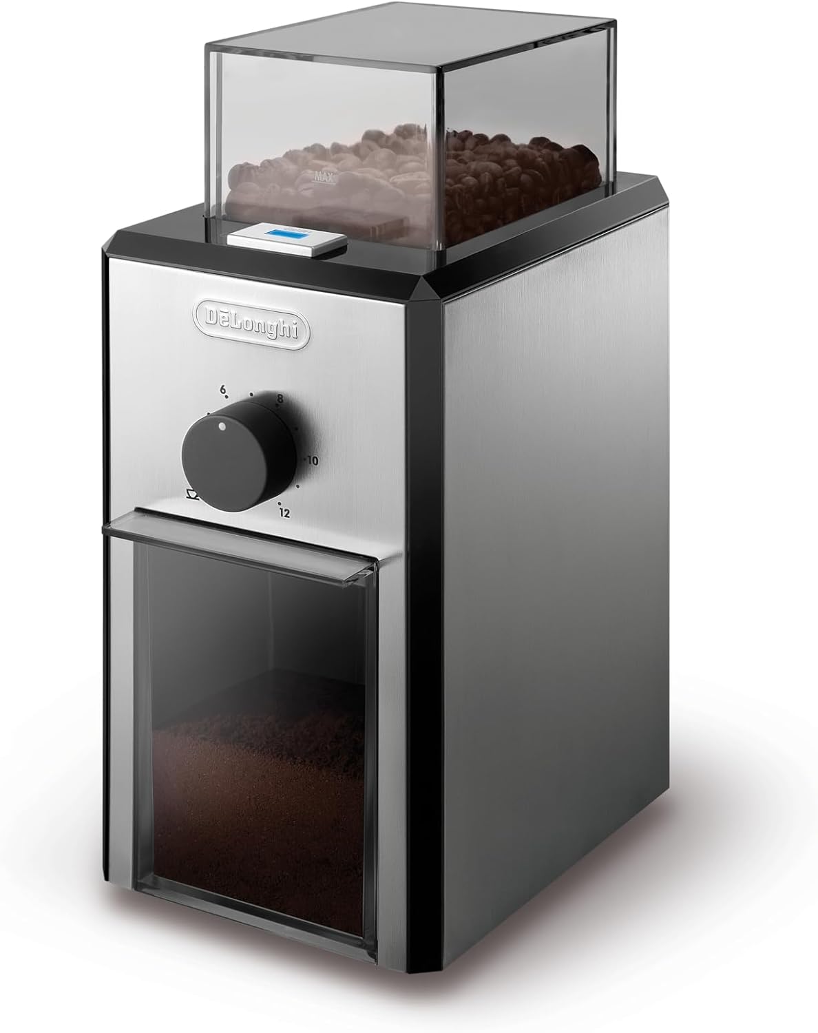 De'Longhi KG89 Macinacaffè 12 tazze argento