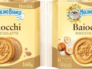 Mulino Bianco Biscotti Baiocchi Nocciolatte 168g