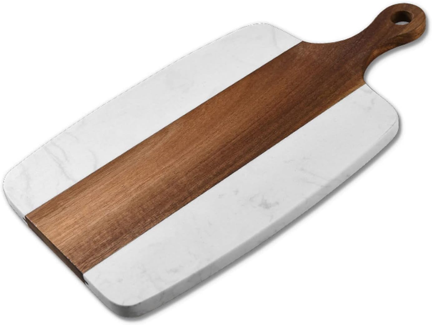 Tagliere in marmo e legno per formaggi e salumi Limtula