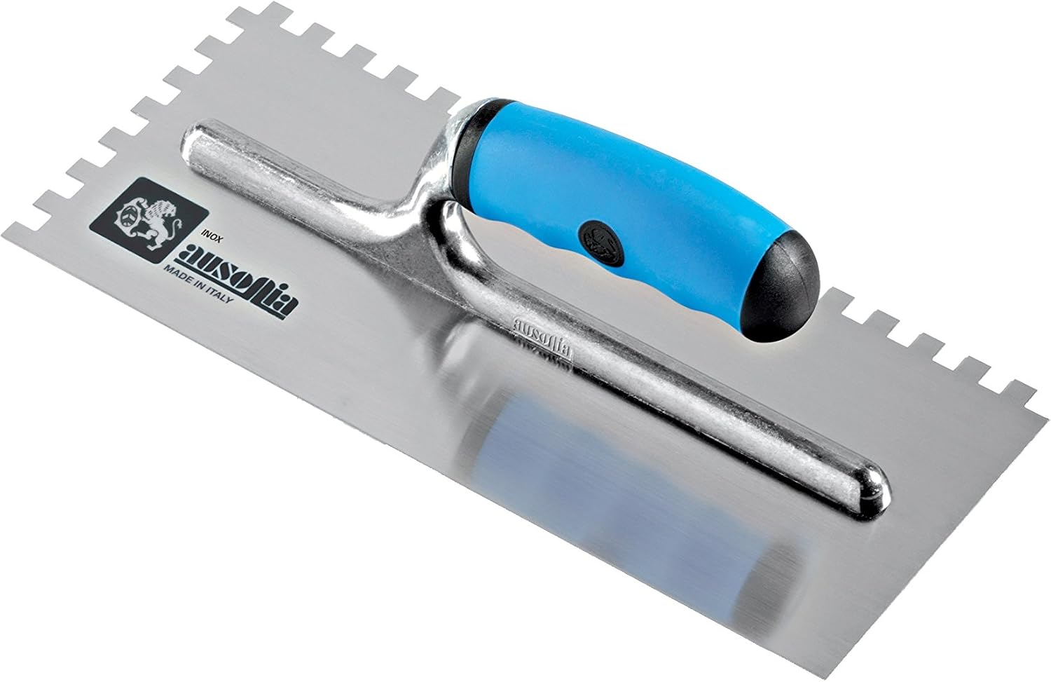 Ausonia Frattazzo per colla dentato 28x12 INOX