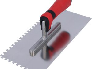 HELPMATE Spatola dentata 6x6 mm acciaio inox - Made in Germany