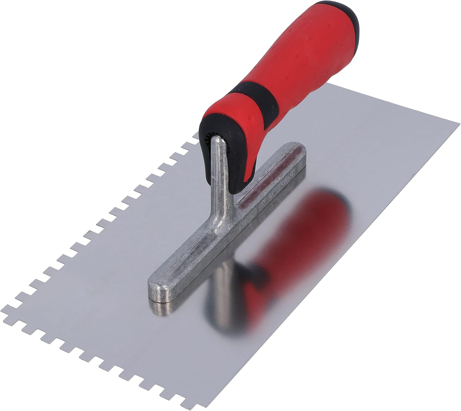 HELPMATE Spatola dentata 6x6 mm acciaio inox - Made in Germany