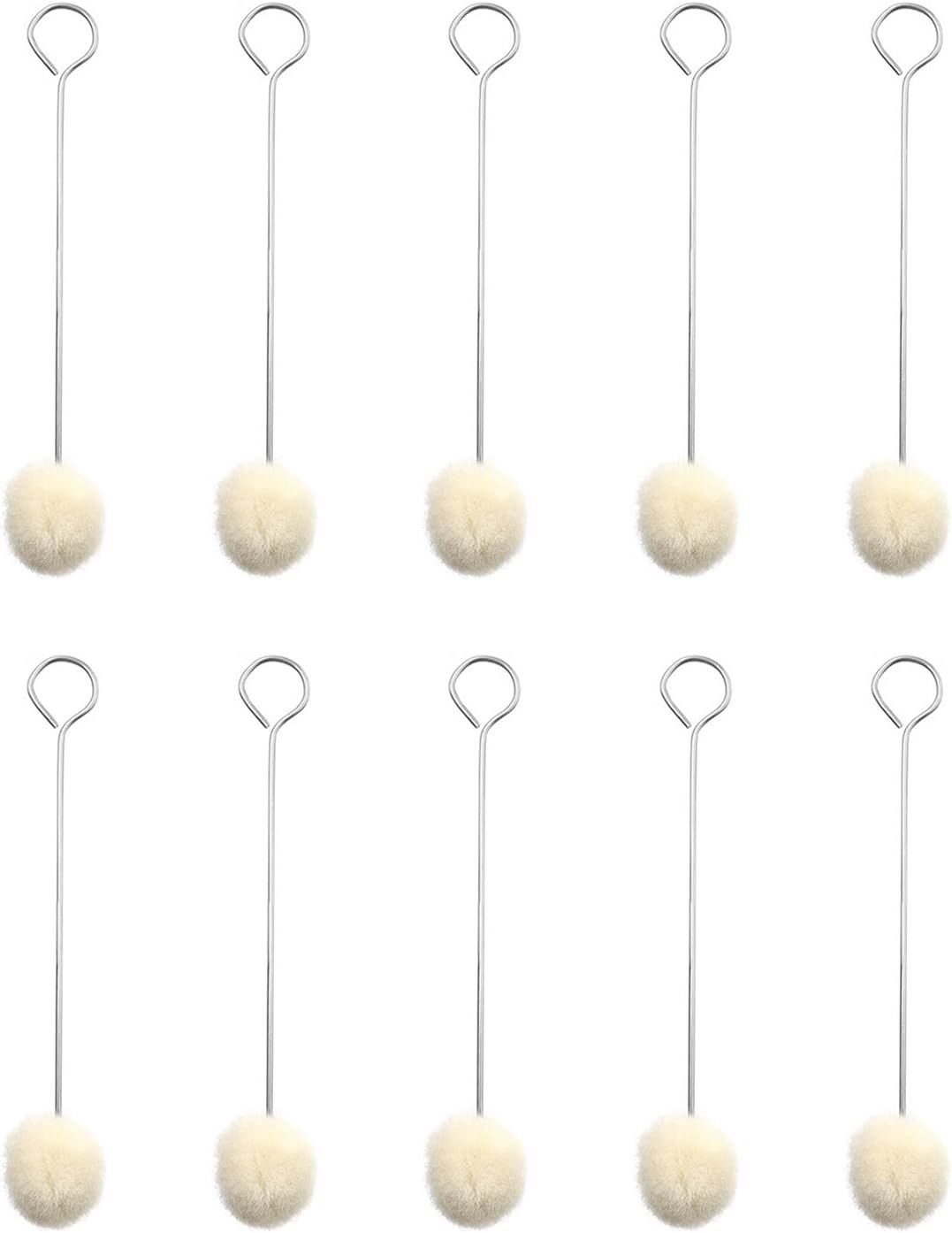Set 10 Palle di Lana per Vernice e Tintura della Pelle