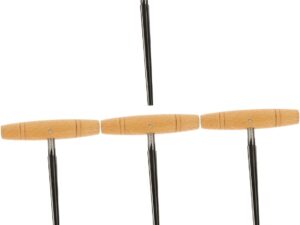 Alesatore per piroli violino Toyvian in acciaio inox (4 pz)