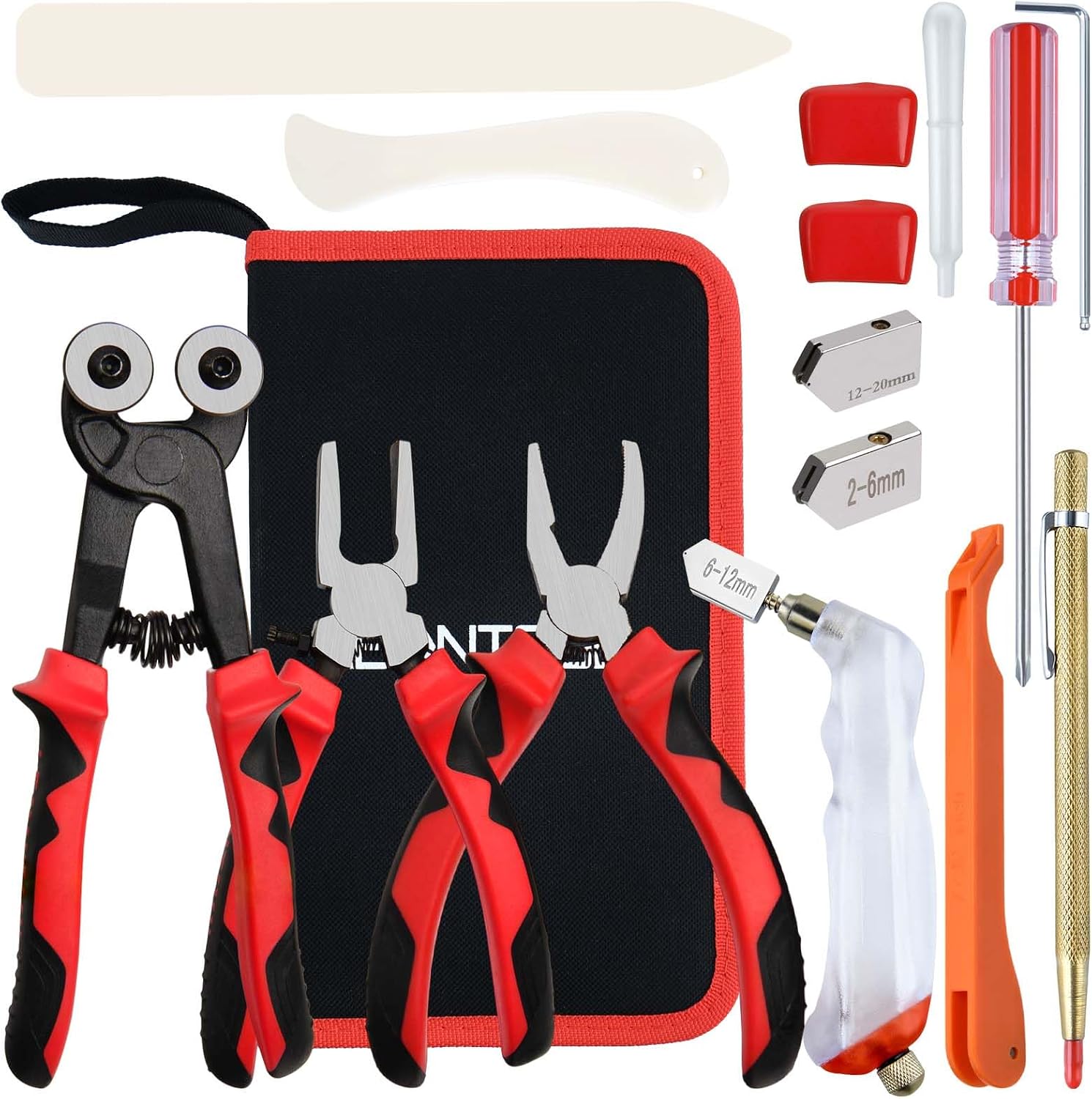 LEONTOOL Kit utensili taglio vetro professionale