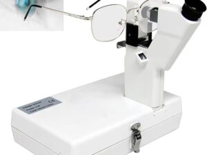 Frontifocometro ottico manuale per test lenti occhiali
