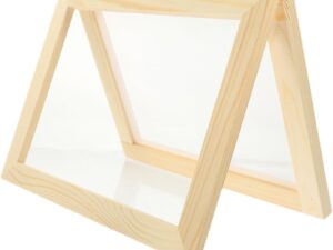 Cornice Fai da Te in Legno Kaki per Creare Carta