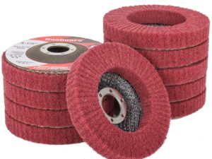 10 dischi abrasivi grana 320 per smerigliatrice 4 1/2" NuoDunco