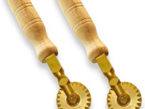 LA GONDOLA Set Tagliapasta Festonato 2pz Made in Italy