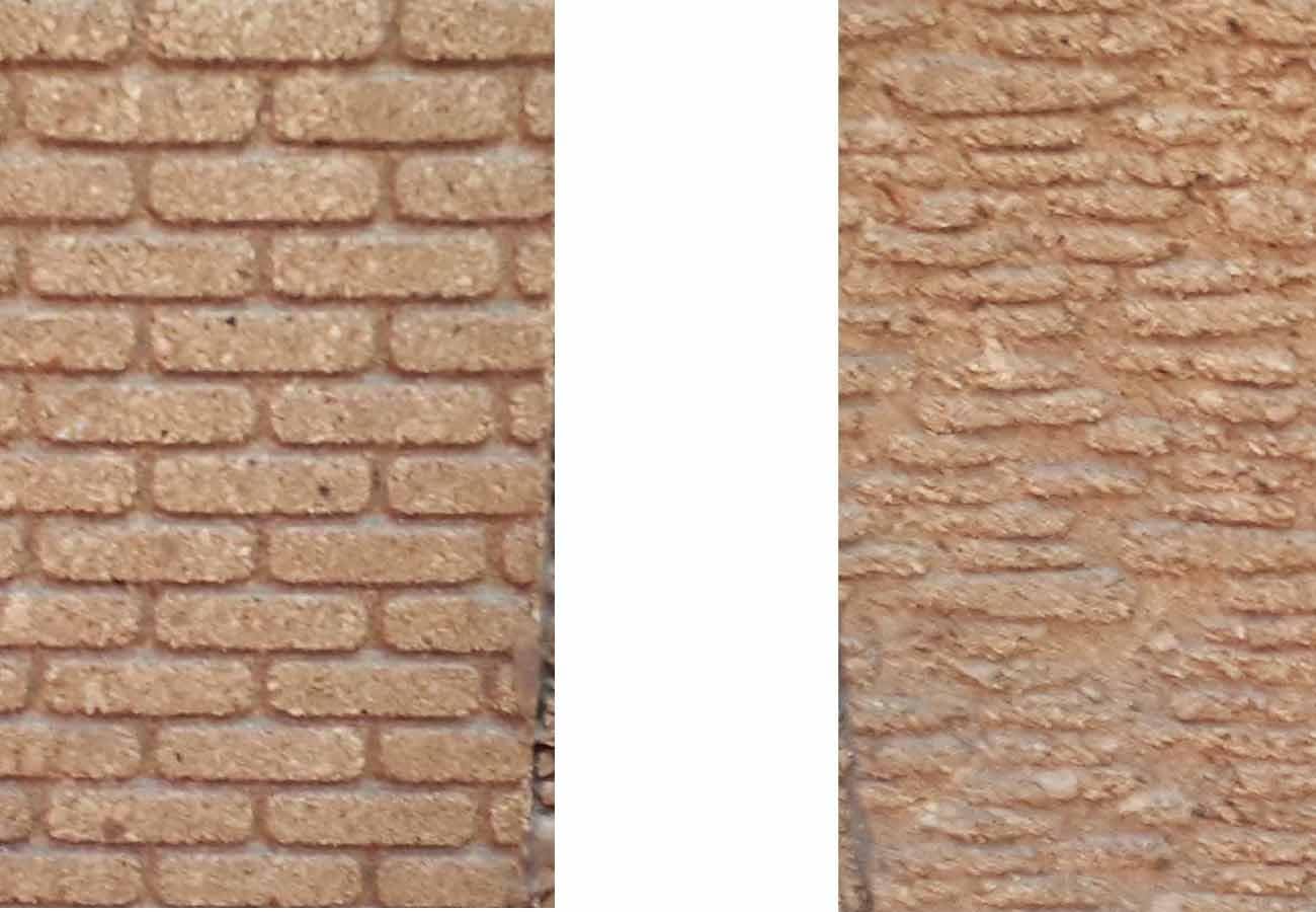 Pannelli Sughero 33x25 cm per Presepe - 2+1+1 Mattoni Romani