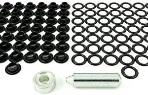 Kit riparazione vela Oxy 6.7 mm – Occhielli e rondelle in ottone nero