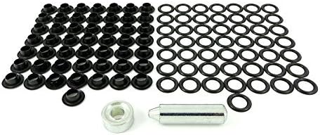 Kit riparazione vela Oxy 6.7 mm – Occhielli e rondelle in ottone nero