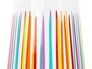 Caraffa in vetro a righe luminose Talking Tables 25 cm