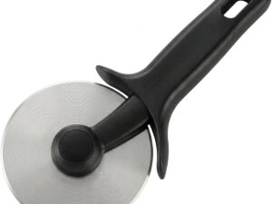 Rotella tagliapizza Maslasee in acciaio inox nero