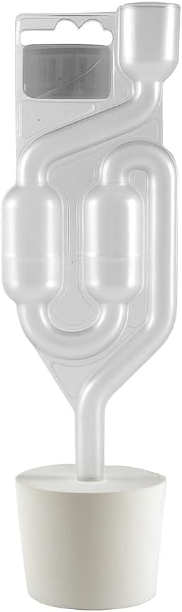 Tappo in gomma con foro 43/40 mm + gorgogliatore