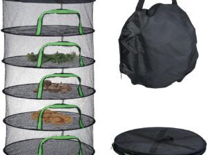 Rete Essiccazione 6 Strati Pieghevole Relaxdays