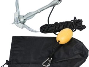 Kit Ancora Canoa 1,5 kg in Acciaio Zincato