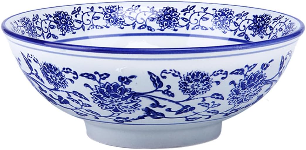 Zerodeko Ciotola Vintage per Ramen e Riso - Ceramica Durevole