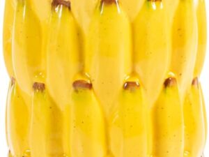 Porta Grissini Banana in Stoneware H&H – Accessorio Tavola Originale