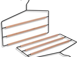 Grucce Multilivello IPEA in Legno e Metallo - Set da 2