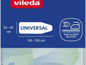 Copriasse da stiro Vileda Premium 2in1, Universale, Azzurro