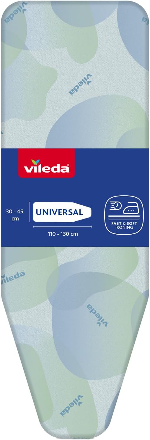 Copriasse da stiro Vileda Premium 2in1, Universale, Azzurro