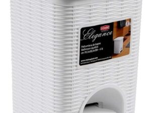 Stefanplast Elegance Pattumiera 6 Lt - Bianco