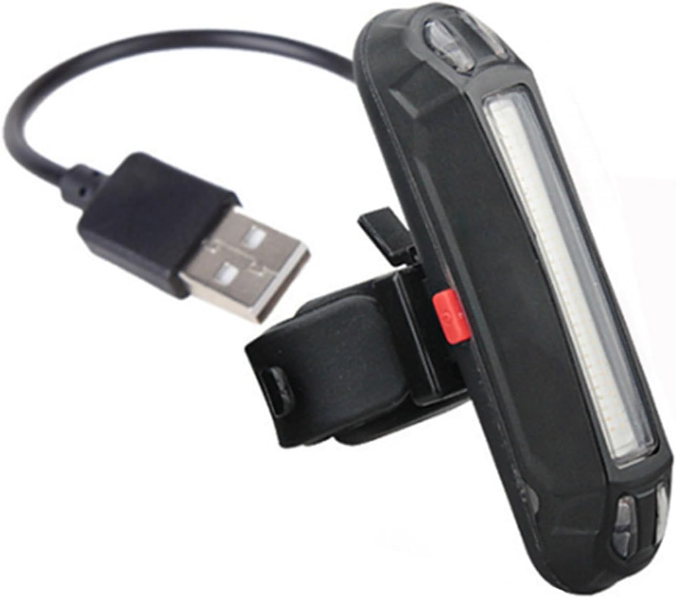 Luce bici ricaricabile USB - Set anteriore e posteriore