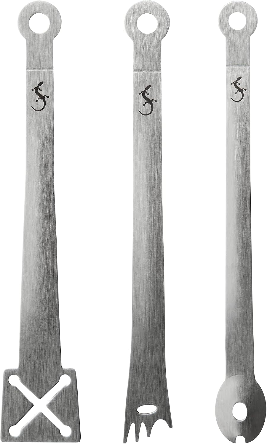 Lurch Set 3 Pinze Antipasti in Acciaio Inox
