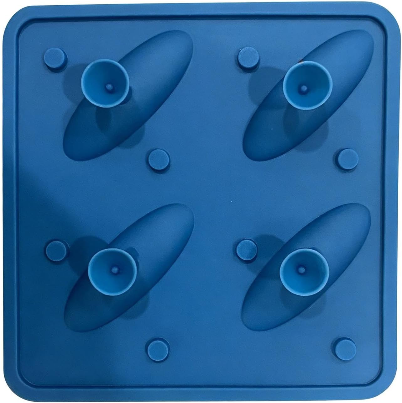 Cubettiera silicone squali, 4 stampi ghiaccio 3D per bevande