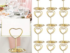 12 Supporti per Numeri da Tavolo – Eleganza per Eventi