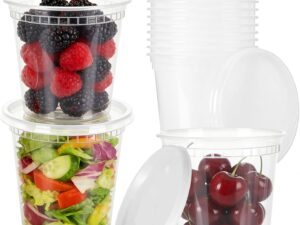 Romon Set 24 contenitori ermetici per alimenti 710ml