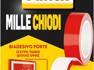 Pattex Millechiodi Tape, nastro biadesivo extra forte 19mm x 1,5m