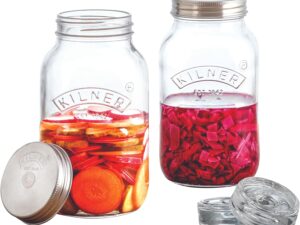 Kilner Set Fermentazione 2x1L con valvole e pesi