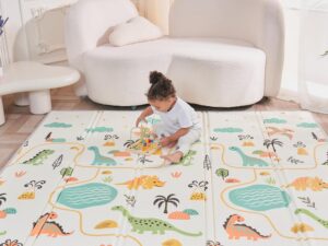 Tappeto gioco bimbi pieghevole 150x180cm Montessori