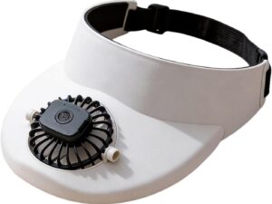 Visiera parasole ventilata Lezaota, ideale per estate e sport