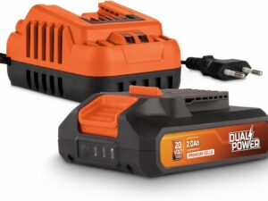 Set batterie e caricabatterie POWERPLUS 20V 2,0Ah