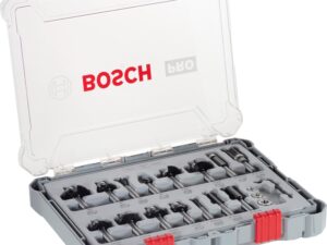 Bosch Set 15 frese PRO per legno - Codolo 8 mm